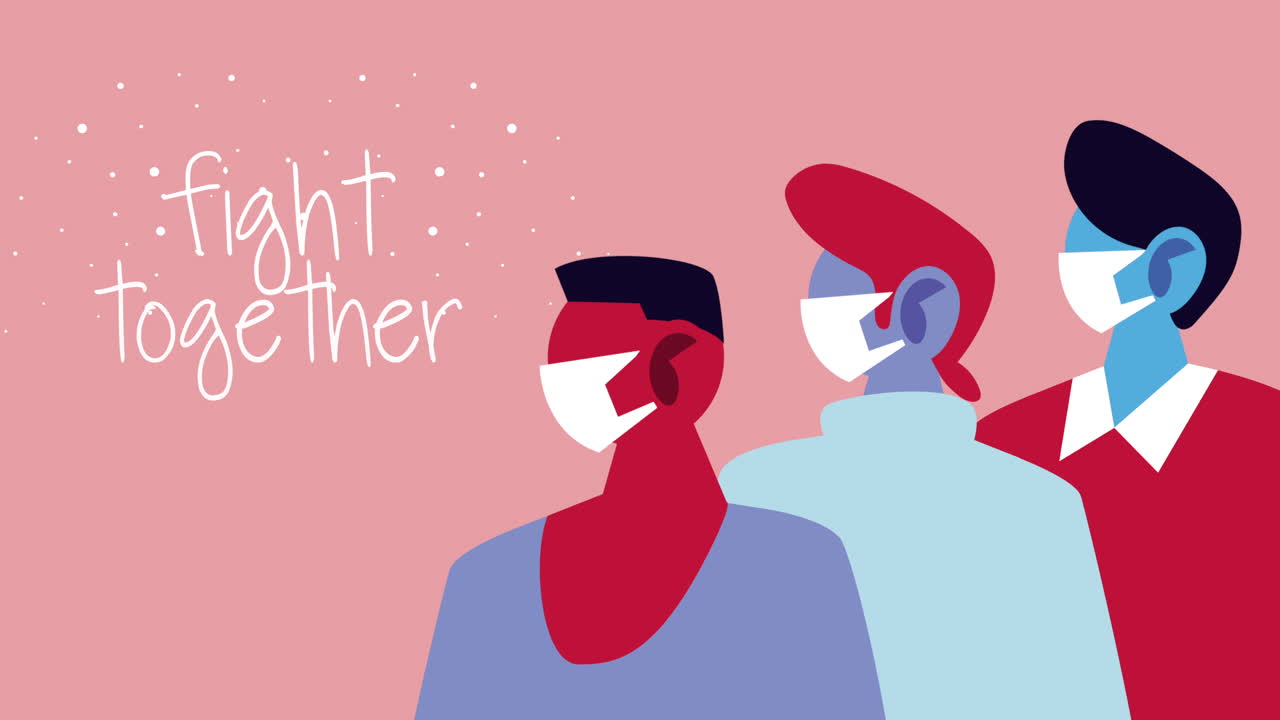 코로나19를 예방하기 위해 얼굴 마스크를 착용하는 남성