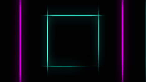 abstract background with neon squares