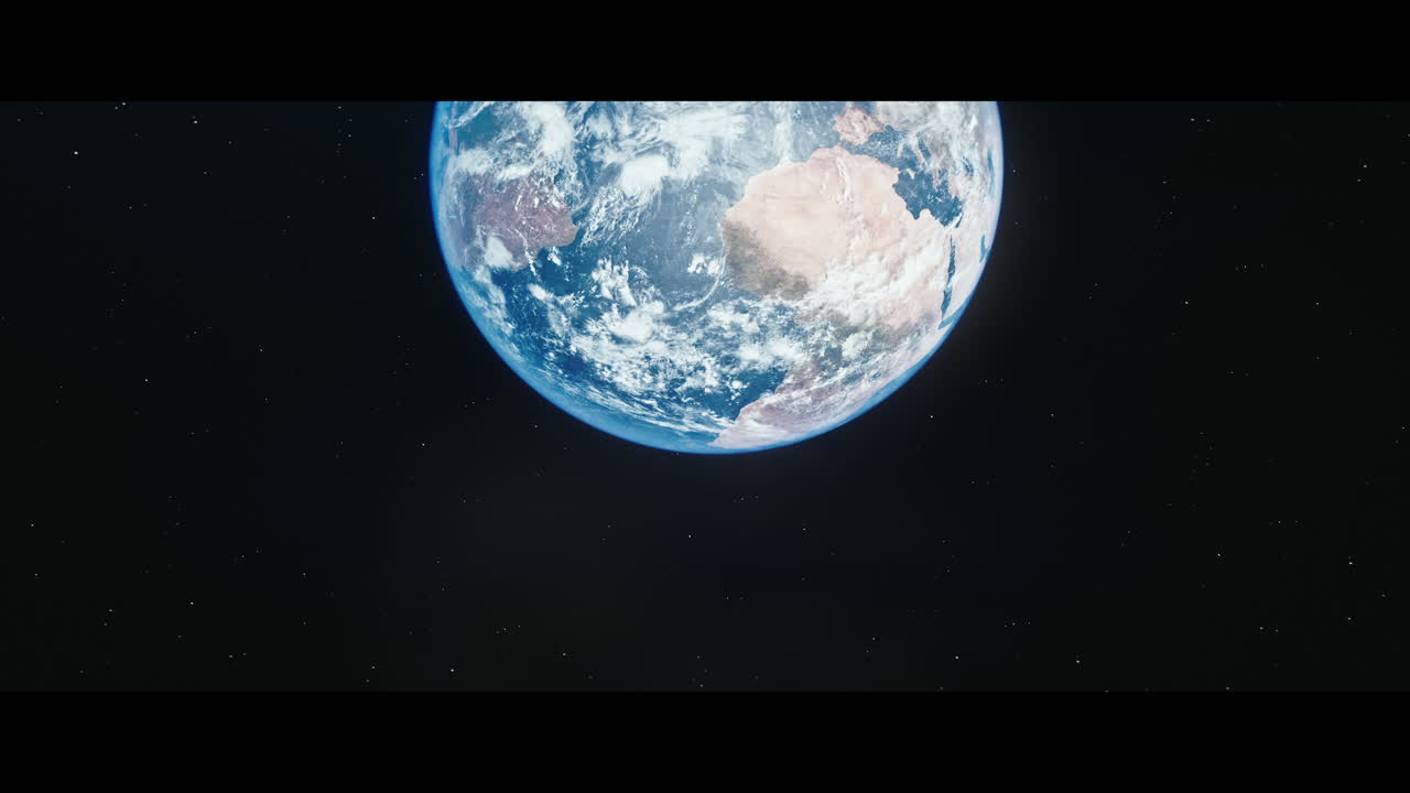 우주 에서 볼 수 있는 지구