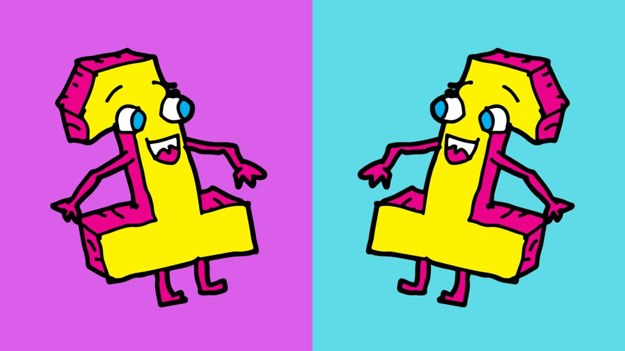 kids drawing pop art seamless background with theme of number one