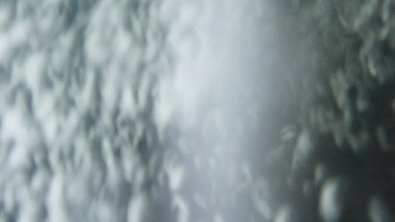 거품 순환의 고해상도로 수중 녹화