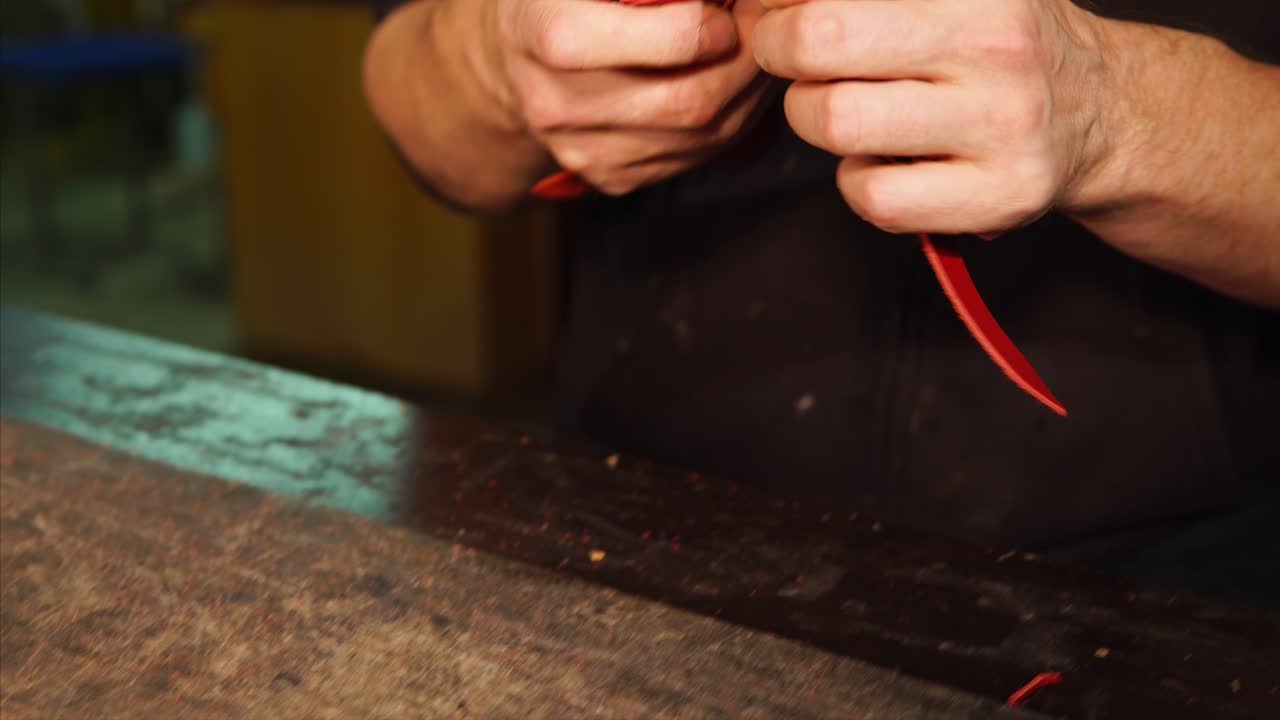 Leatherworking Process