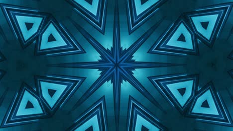 Futuristic,-sleek-and-ultra-cool-star-abstract---hypnotic-minimalism,-seamless-looping-kaleidoscope-corridor-background---great-for-relaxing-melodic-psychill,-time-lapse-chillout-vj-music-videos