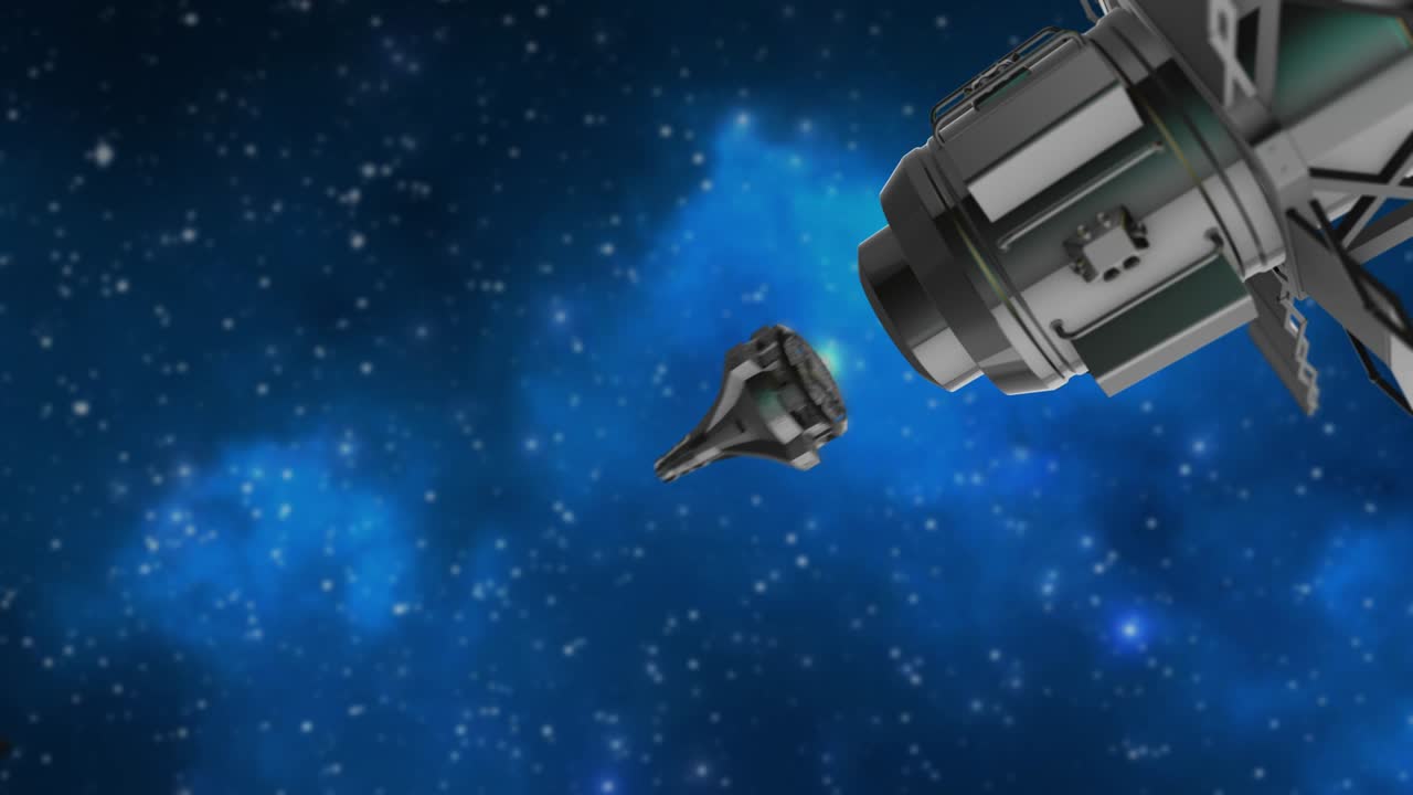 minería espacial: satélite lanza una sonda en la roca