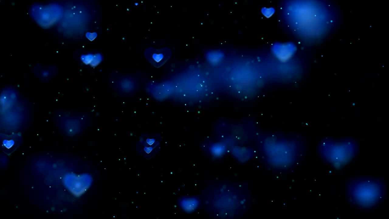 4k corazón suave fondo colorido (loopable) - video de stock