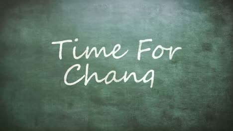 Time-for-change