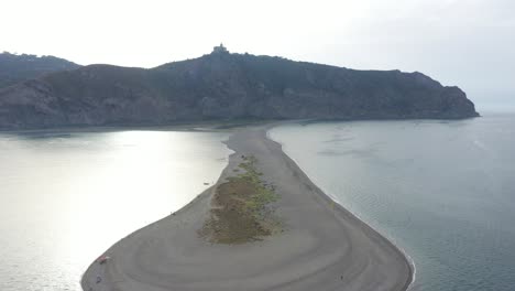 peninsula sea view italy, sicily