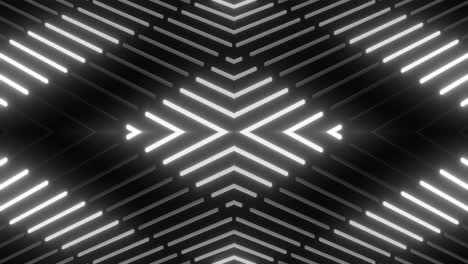 abstract glowing neon geometric pattern