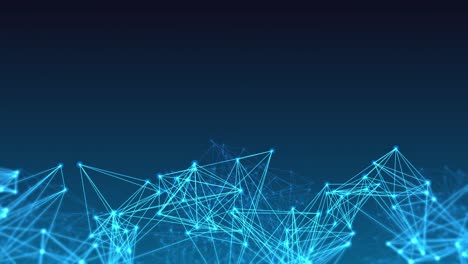 abstract network connection background