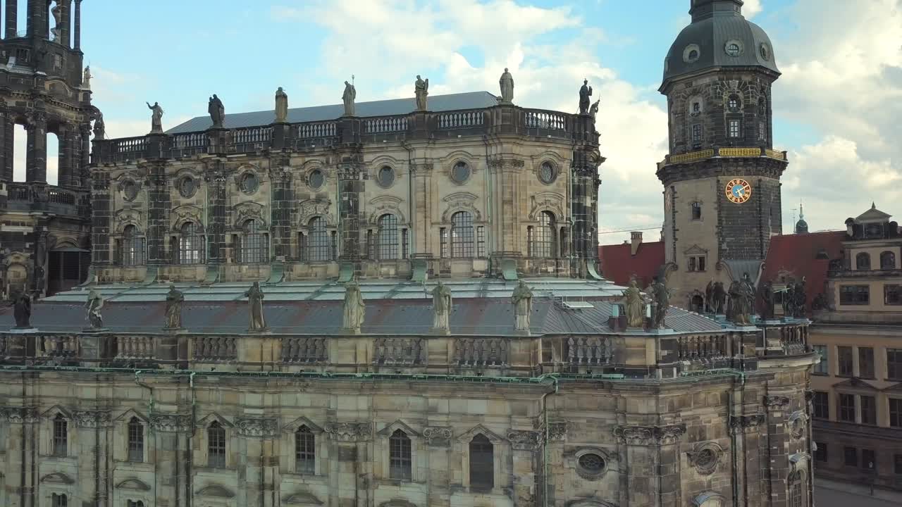 vista aérea de dresde, alemania