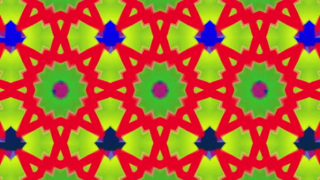 animación de formas abstractas que se mueven en movimiento hipnótico contra un fondo azul