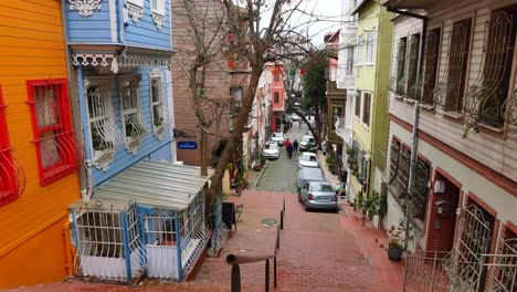 colorful streets of istanbul