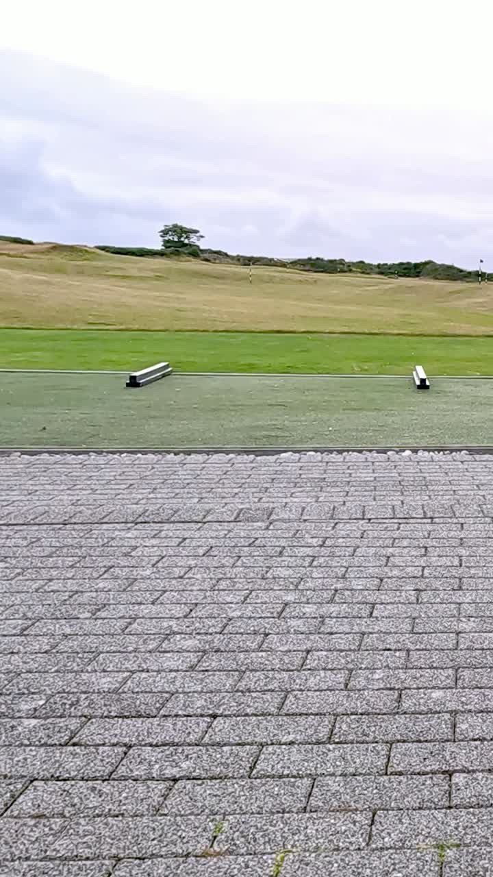 골프장 과 그 주변 지역 의 경치적 인 전망