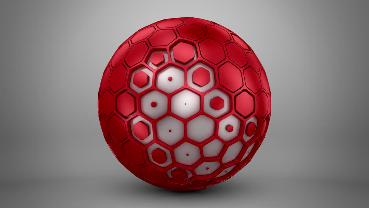 애니메이션 된 기하학적 모양