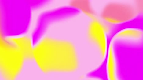 Animation-of-glowing-multi-coloured-gradient-abstract-out-of-focus-shapes