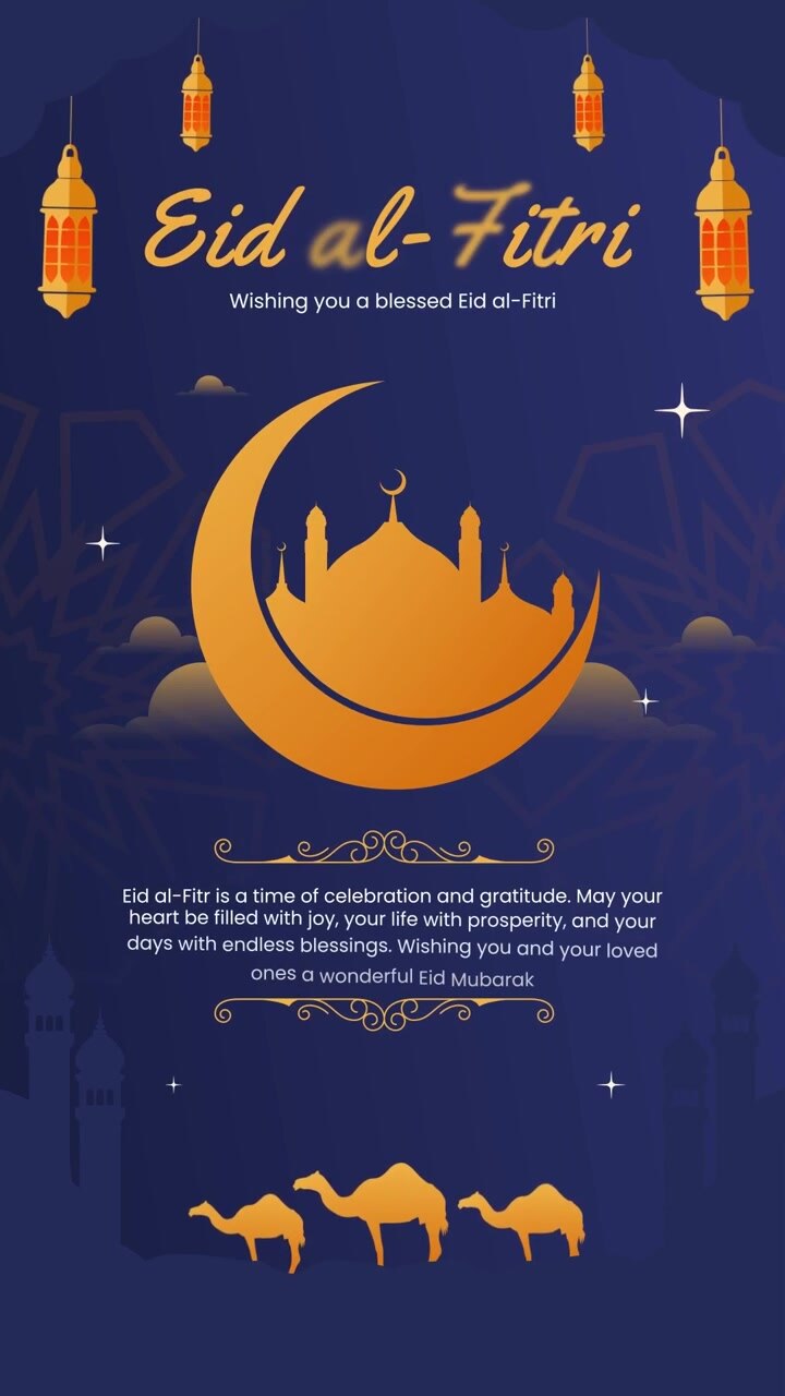 Moderni auguri per l'Eid al-Fitr