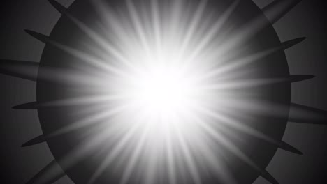 brillo de sol en el centro (sin fondo, canal alfa, modo de dibujo: se recomienda el efecto de pantalla)