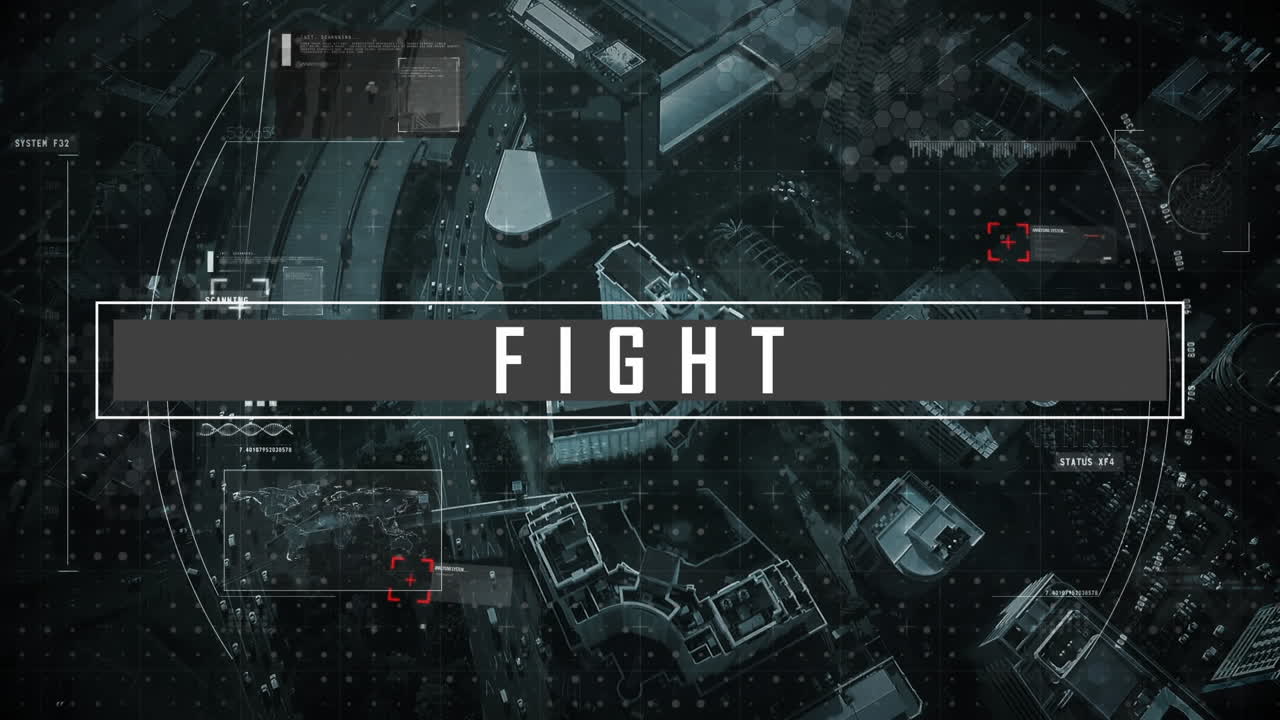 都市風景に対するテキストとデータ処理と戦う