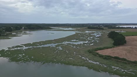 Naturschutzgebiet-Morbihan-Saint-Colombier-In-Der-Bretagne,-Frankreich