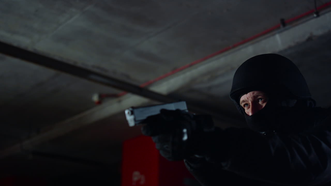 s.w.a.t. 병사 사격 총