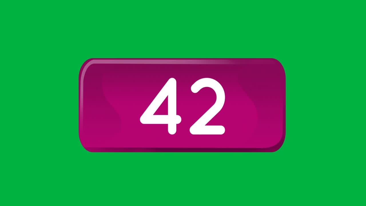 Purple box with numbers counting up 4k