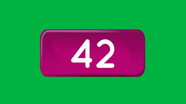 Purple box with numbers counting up 4k