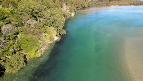 ocean inlet from tasman sea