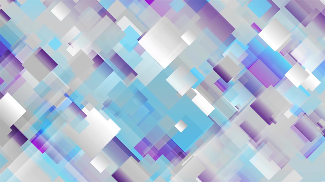 cuadrados grises azules violetas fondo de movimiento geométrico abstracto