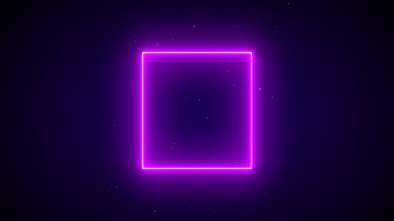 abstract neon luz rosa luz ultravioleta cuadro cuadrado