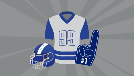 american football fan gear