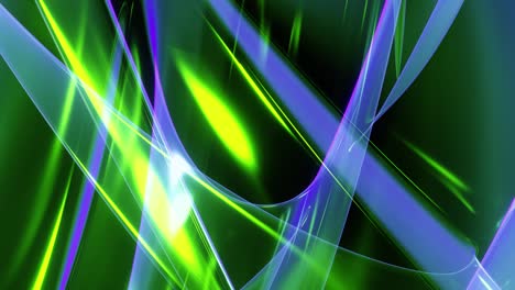 animación del flujo de un fondo multicolor transparente en forma de vidrio. color verde, lila. animación de bucle vj para sus hermosos videos. ¡os deseo una creatividad exitosa!