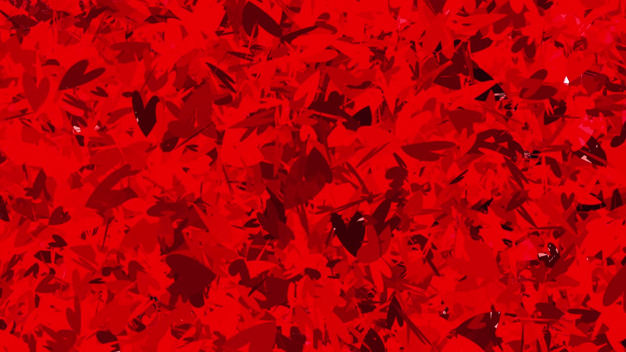4k 3d 렌더링 원활한 루핑 로맨틱 비행 혼란 어두운 빨간색 심장은 검은색 배경에서 중심에서 흐른다. 로맨틱 기념일 이벤트를 위해 완벽한 루프 가능. 끝없는 모션 발렌타인 어머니의 결혼식 날.
