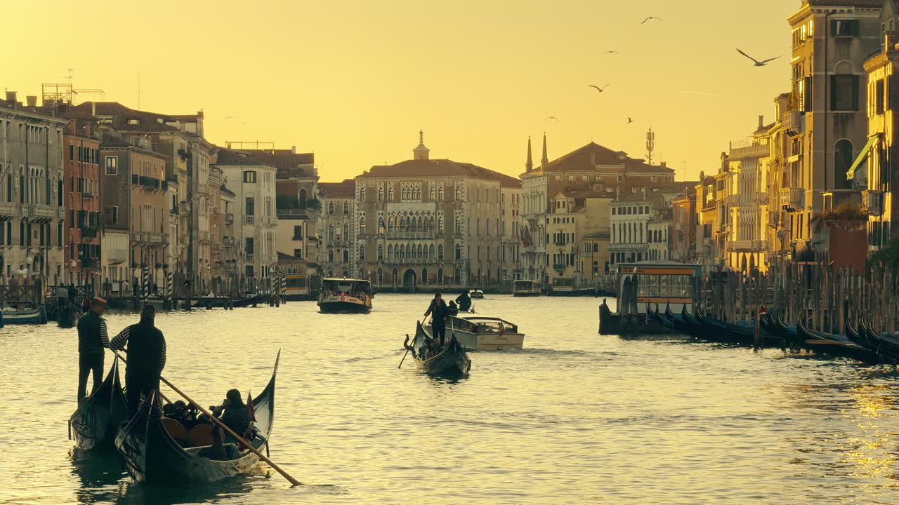 Venice Canal Sunset Gondola Ride