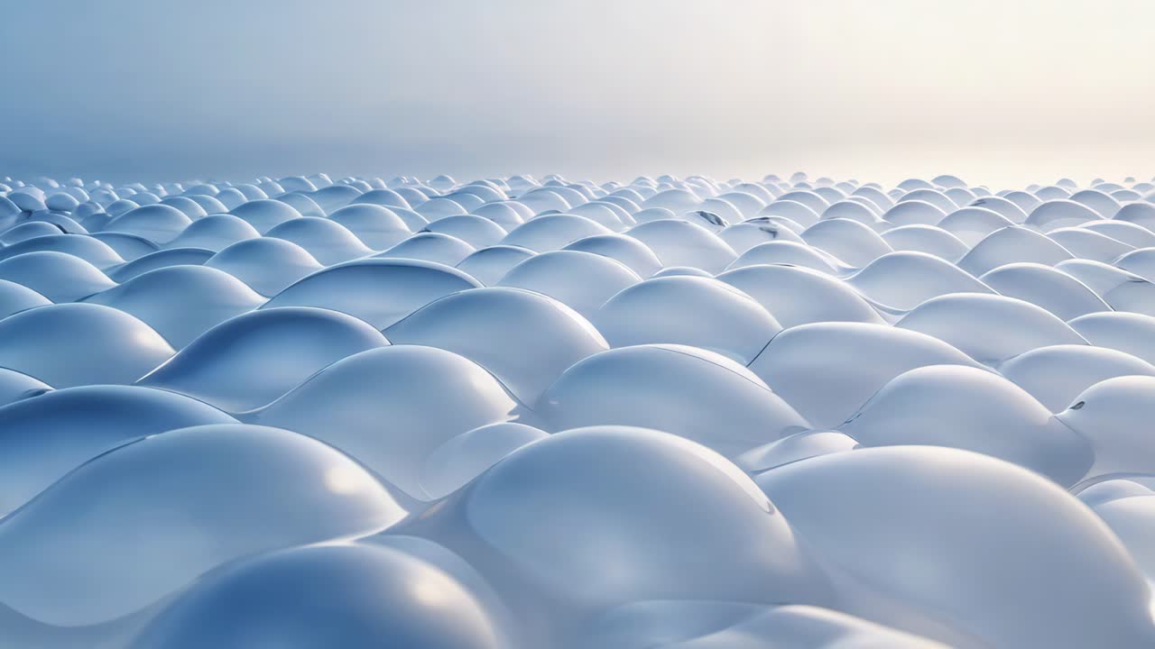 Abstract Bubbles Texture Background