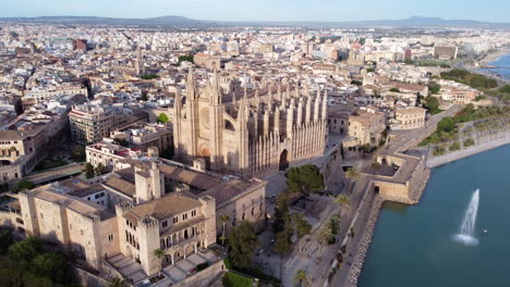 Aerial-flying-towards-Cathedral-of-St