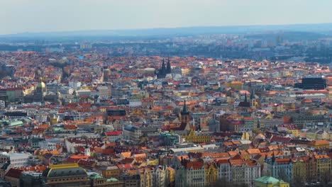 Luftaufnahme-Der-Altstadt-Von-Prag,-Tschechische-Republik