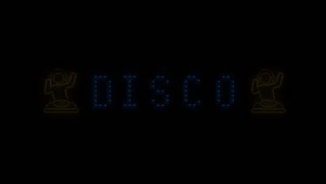disco light logo