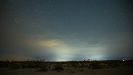 night sky in the desert