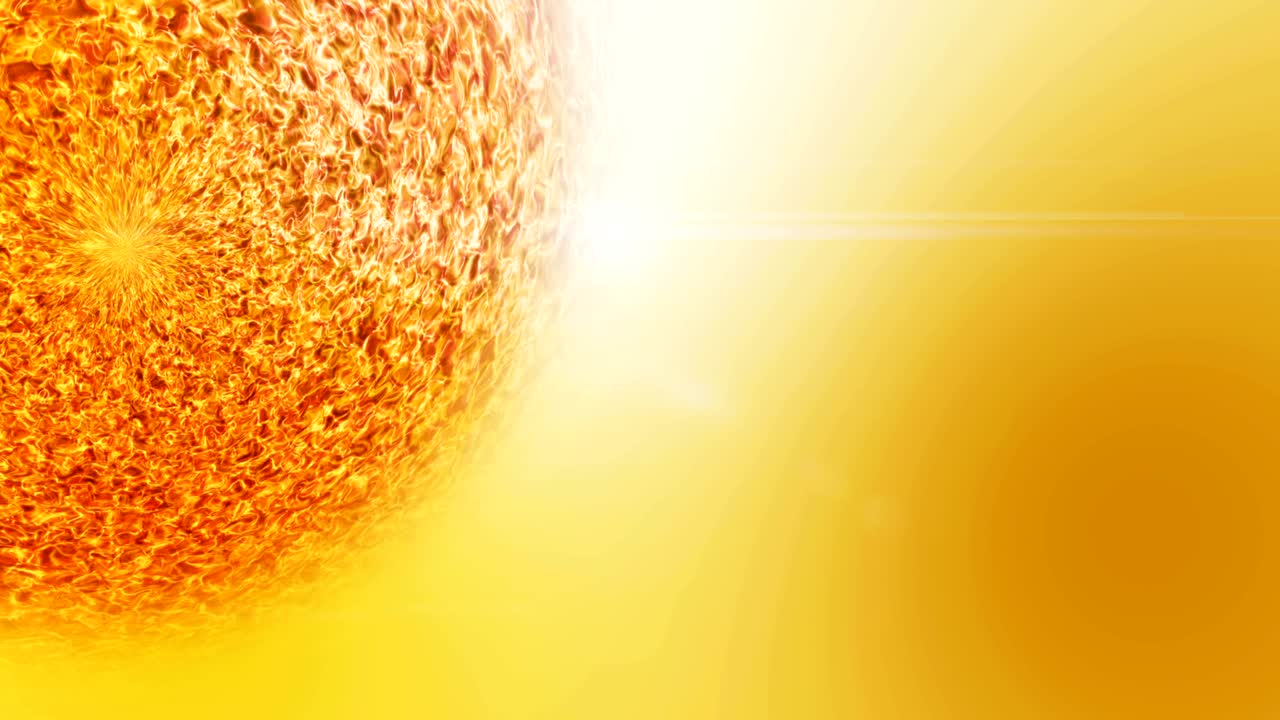 la animación de la bola de fuego, uhd 4k.