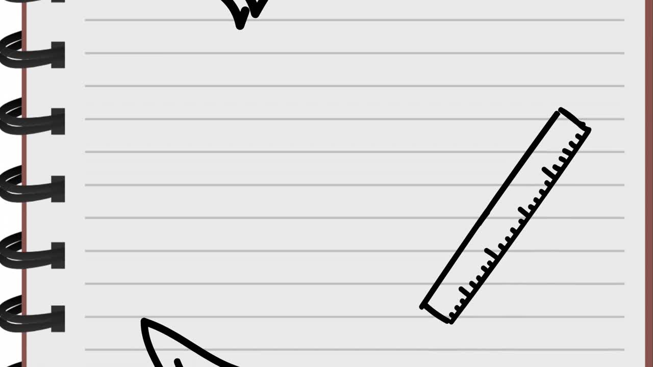 ⁇  바탕에 있는 선 위에 있는 여러 아이콘의 애니메이션