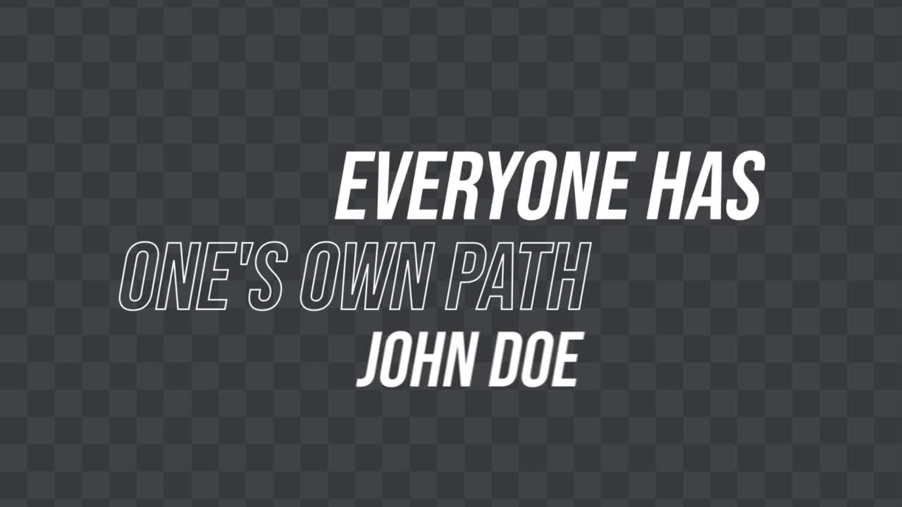 Kinetic Typography Titles 08 Adobe After Effects 2023 Resolution 3840×2160