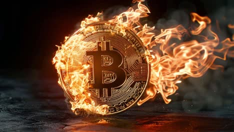 burning bitcoin: cryptocurrency volatility and risk
