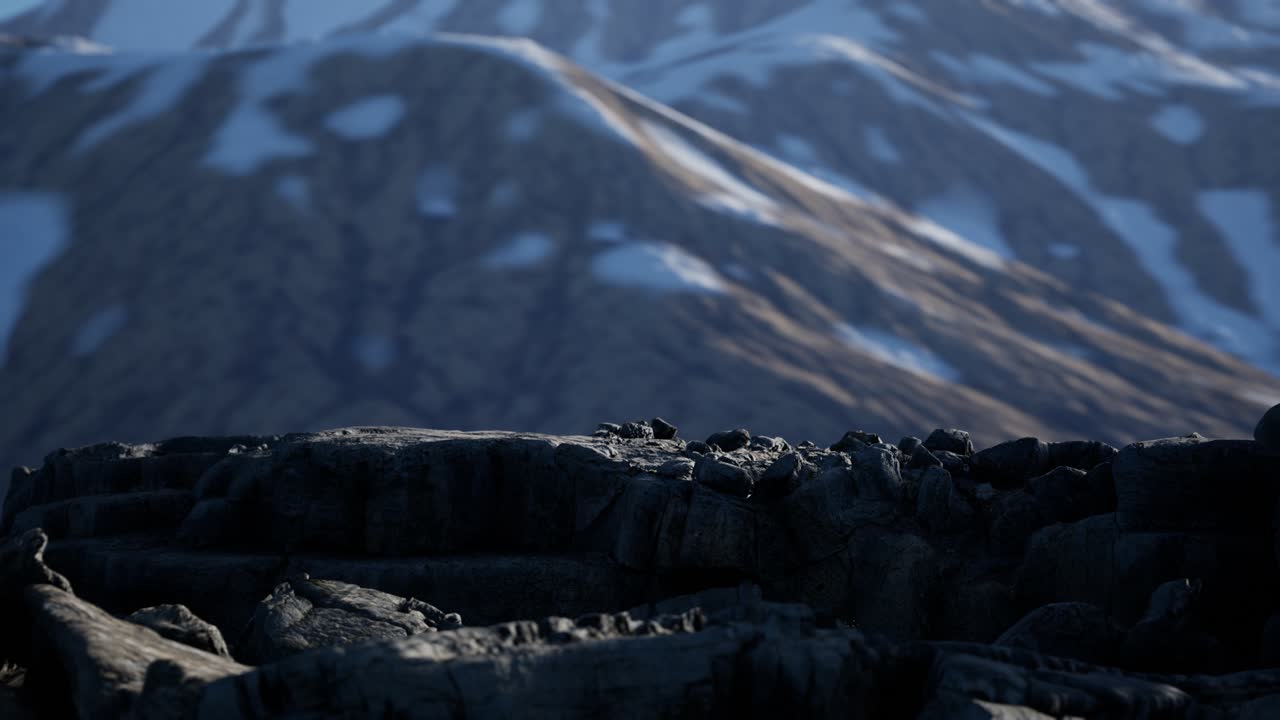 rocas y piedras en las montañas de los alpes