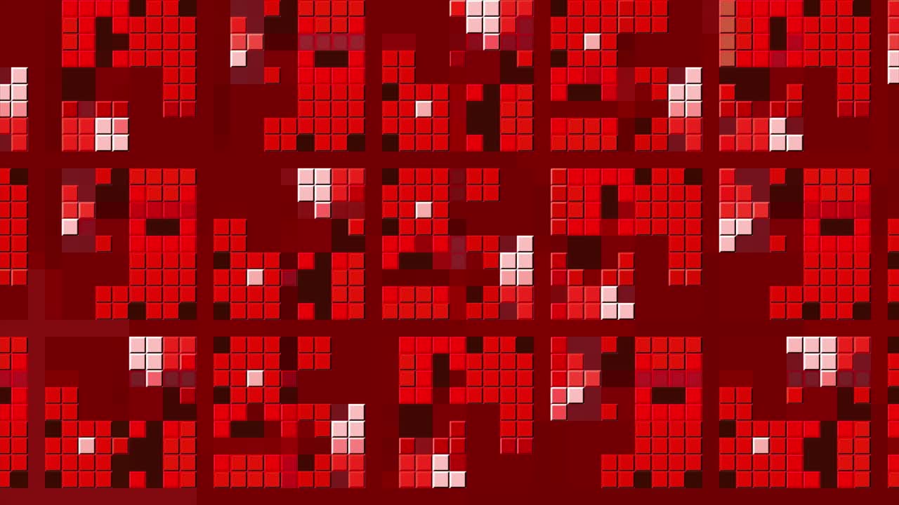 patrón de azulejos rojos y blancos