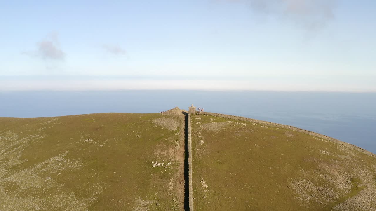 슬리브 도나드 (slieve donard) 에 대한 공중 도리 총격
