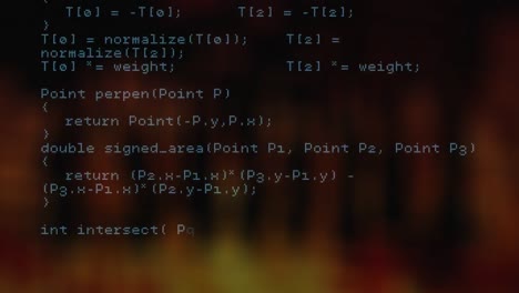 Animation-of-computer-data-processing