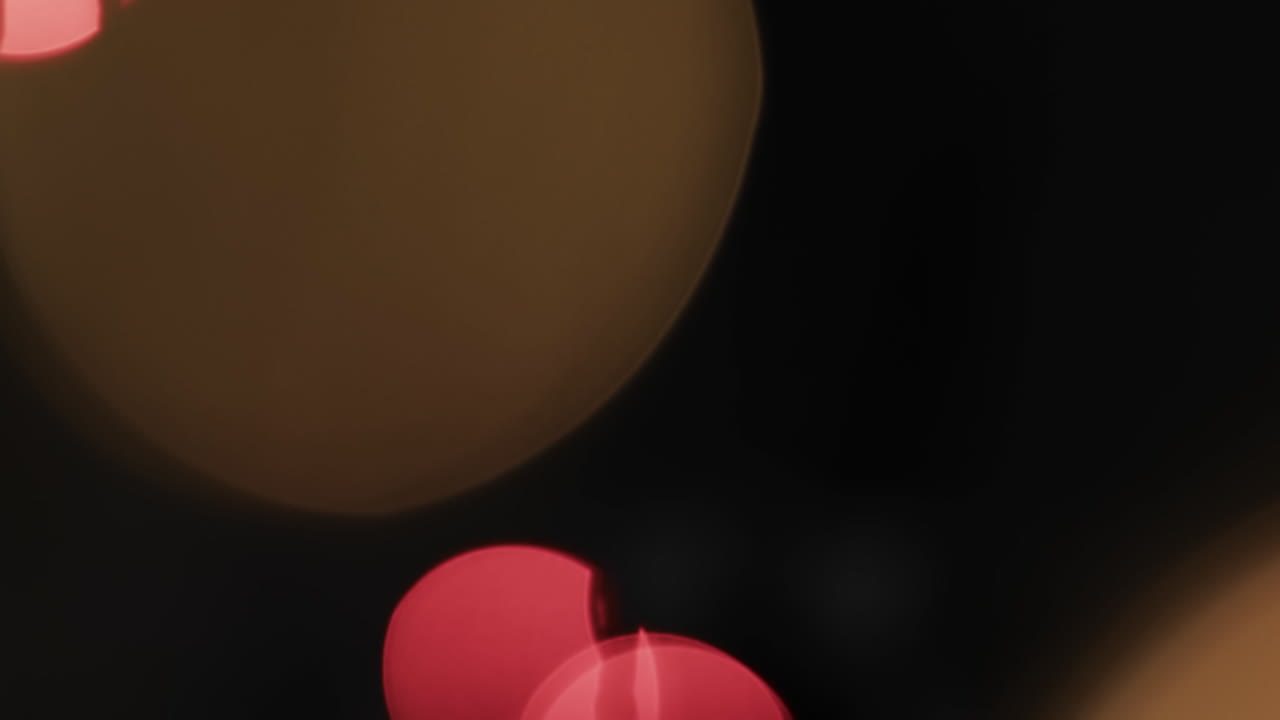 복사 공간과 함께 반 ⁇ 이는 다채로운 보케 스 ⁇ 의 비디오