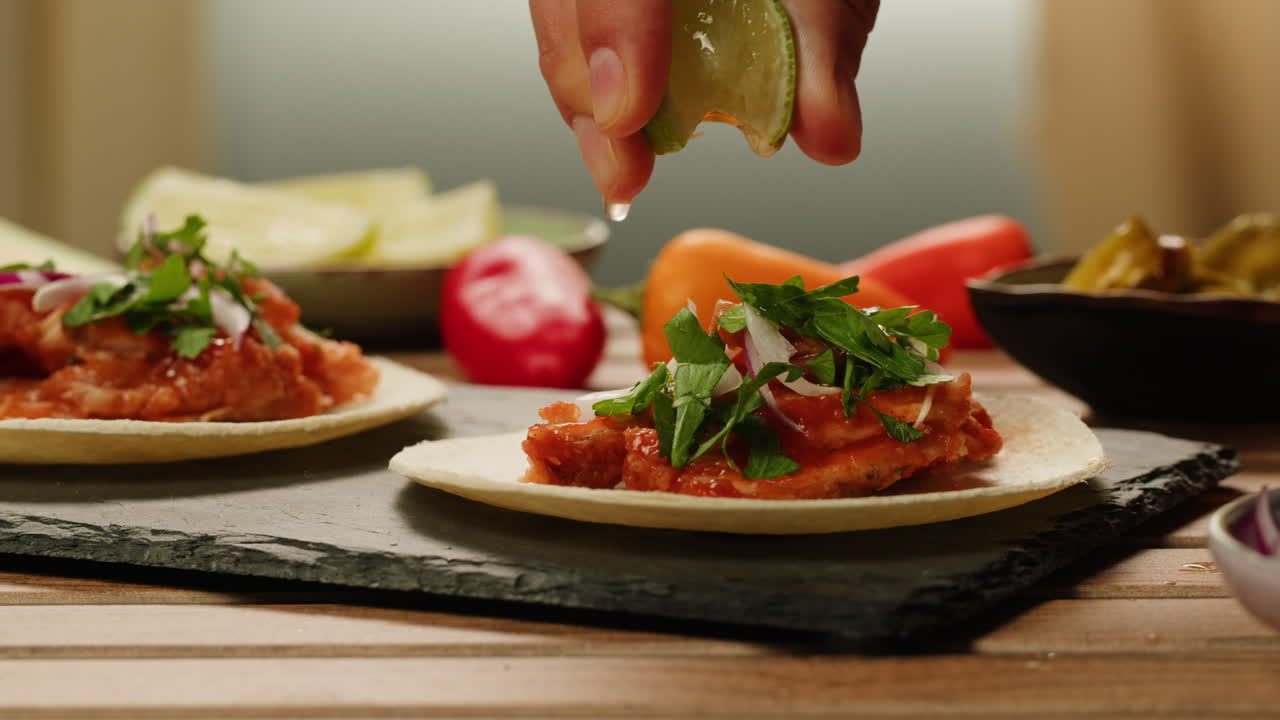 Preparing Delicious Tacos