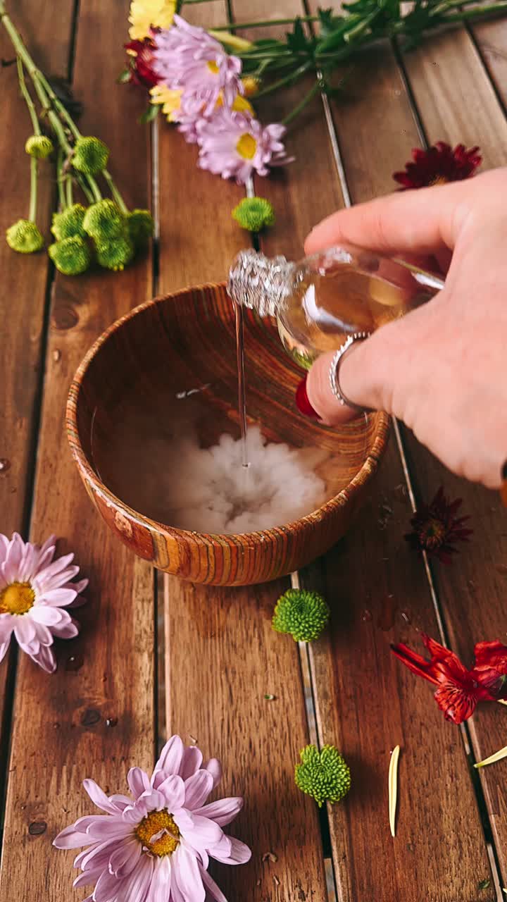 aromaterapia floral diy con aceite esencial