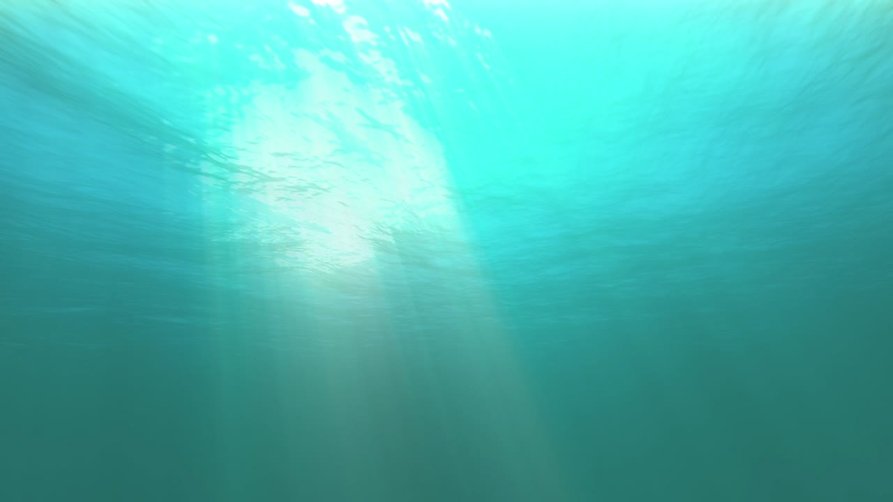 del brillo del océano bajo el agua